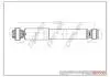 DP1610100147 DP1610.10.0147 Drive+ Амортизатор (задній) Opel Combo 01- (ГАЗ) DRIVE+ підбір по vin на Brocar