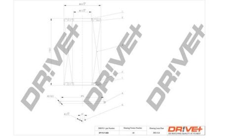 DP1110110030 DP1110.11.0030 Drive+ - Фільтр оливи (аналог WL7228) DRIVE+ подбор по vin на Brocar