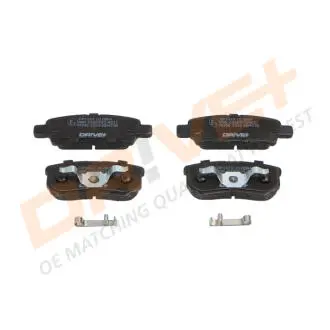 DP1010100884 DP1010.10.0884 Drive+ - Гальмівні колодки до дисків DRIVE+ підбір по vin на Brocar
