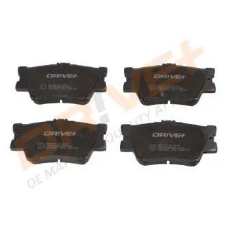 DP1010100112 DP1010.10.0112 Drive+ - Гальмівні колодки до дисків DRIVE+ подбор по vin на Brocar