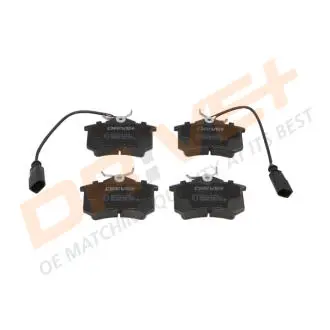DP1010100833 DP1010.10.0833 Drive+ - Гальмівні колодки до дисків DRIVE+ підбір по vin на Brocar