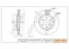 DP1010110533 DP1010.11.0533 Drive+ - Гальмівний диск DRIVE+ підбір по vin на Brocar