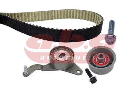YK300136 ABA комплект ГРМ ремінь+ 2 ролика+кріплення OPEL CORSA B -00, VECTRA A/В A.B.A. підбір по vin на Brocar