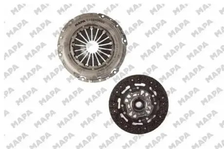 016240909 MAPA HYUNDAI К-т сцепления i30,Sonata NF,Tucson,Kia Carens,Ceed,Magentis,Sportage 2.0CRDi 02- MAPA підбір по vin на Brocar
