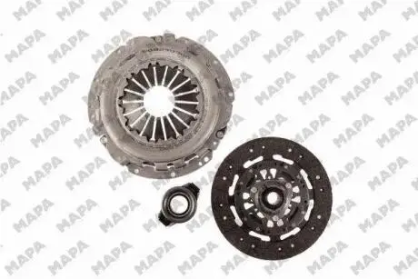 010240400 MAPA NISSAN К-кт сцепления Primera 2.2Di 02-,X-Trail 2.0/2.5 01- 240mm 21.8x25.7 24 зуб. MAPA підбір по vin на Brocar