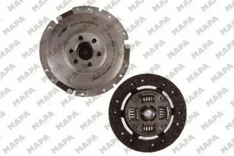 013200609 MAPA VW К-кт сцепления (диск+корзина +скоба+тарелка) Golf 1.6D TD 83-91 200mm MAPA підбір по vin на Brocar
