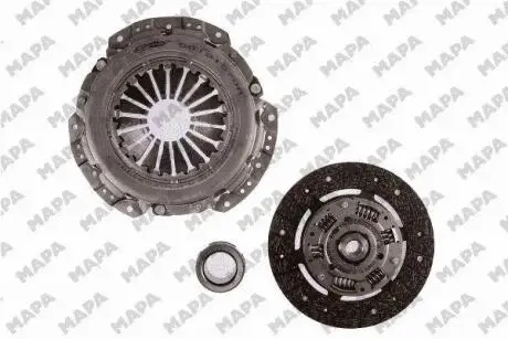 002215800 MAPA OPEL К-кт сцепления (полный) Daewoo Espero,Astra F,Vectra A 1.8,2.0/215/ MAPA подбор по vin на Brocar