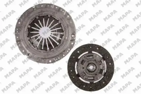 014215809 MAPA OPEL К-т. зчеплення (диск + кошик) Astra F/G,Vectra B 1.6/2.0I 16V 220mm MAPA подбор по vin на Brocar
