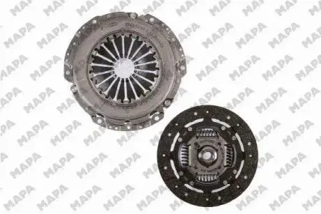 000210309 MAPA FORD К-кт сцепления (без подшипника) Fiesta,Fusion 1.4TDCI 01- 210mm MAPA підбір по vin на Brocar