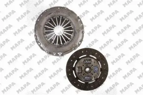 000255609 MAPA FIAT К-кт сцепления (корзина+диск)254mm 21зуб Ducato 2.3D 06- MAPA підбір по vin на Brocar