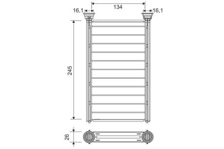811646 Теплообмінник, система опалення салону VALEO підбір по vin на Brocar