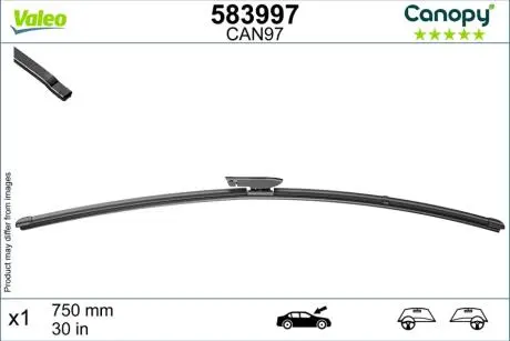 583997 Щітка двірника VALEO підбір по vin на Brocar