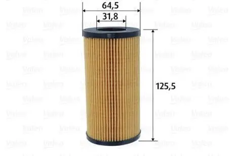 586594 Оливний фільтр VALEO підбір по vin на Brocar