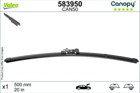 583950 Щітка двірника VALEO підбір по vin на Brocar
