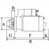 115574 Стартер CARGO підбір по vin на Brocar