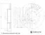 ADBP430150 Гальмівний диск BLUE PRINT підбір по vin на Brocar