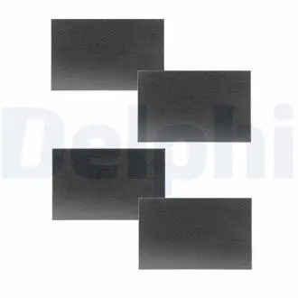 LX0271 Комплектующие, колодки дискового тормоза DELPHI підбір по vin на Brocar