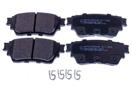 B111564 КОЛОДКИ ТОРМОЗНЫЕ ЗАДНИЕ ДИСКОВЫЕ DENCKERMANN подбор по vin на Brocar