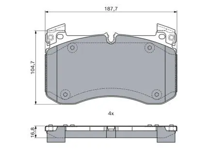0986460037 Автозапчастина BOSCH підбір по vin на Brocar