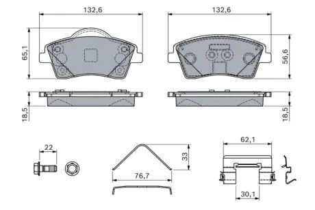 0986460141 Автозапчастина BOSCH підбір по vin на Brocar