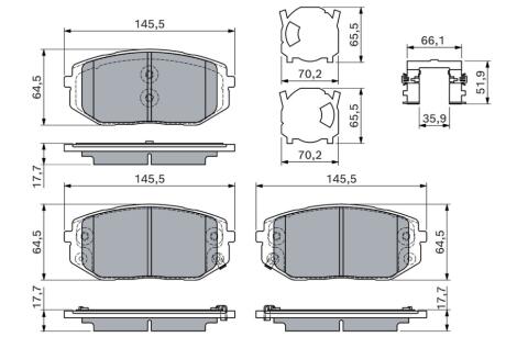 0986460164 Автозапчастина BOSCH подбор по vin на Brocar