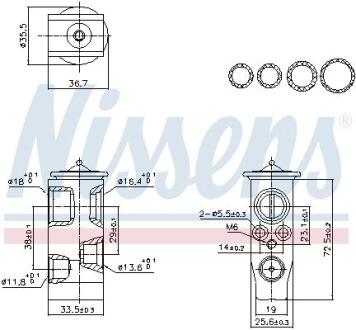 999452 Автозапчастина NISSENS подбор по vin на Brocar