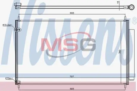 940609 Автозапчастина NISSENS підбір по vin на Brocar