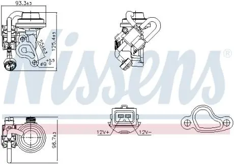 98344 Автозапчастина NISSENS підбір по vin на Brocar
