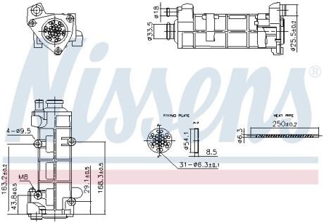 989458 Автозапчастина NISSENS підбір по vin на Brocar