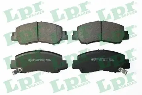 05P2230 Комплект гальмівних накладок, дискове гальмо LPR підбір по vin на Brocar