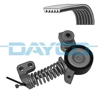 KPV1223 Ремкомплект приводного ременя VOLVO S60/XC40/XC60/XC90 "D2-D5 "13>> DAYCO подбор по vin на Brocar