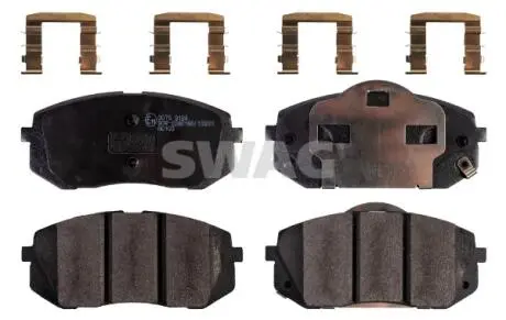 33105135 Комплект гальмівних накладок, дискове гальмо SWAG подбор по vin на Brocar