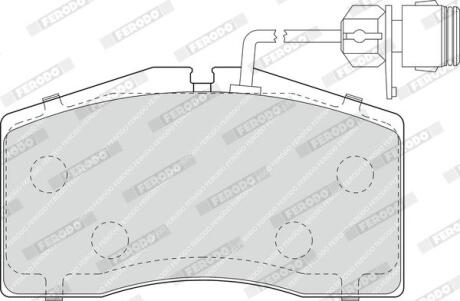 FDB1509 Автозапчасть FERODO підбір по vin на Brocar