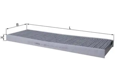 LAK1683 Фільтр, повітря у салоні MAHLE / KNECHT підбір по vin на Brocar