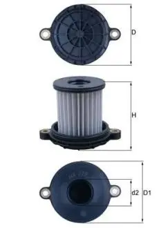 HX229 Автозапчастина MAHLE / KNECHT підбір по vin на Brocar