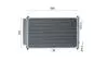 AC985000S Конденсатор, система кондиціонування повітря MAHLE / KNECHT підбір по vin на Brocar