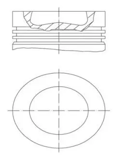 028PI00139000 Поршень MAHLE / KNECHT підбір по vin на Brocar
