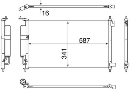 AC559000S Автозапчастина MAHLE / KNECHT подбор по vin на Brocar