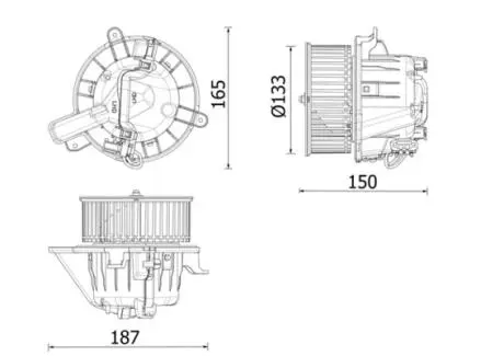 AB325000P Автозапчастина MAHLE / KNECHT подбор по vin на Brocar