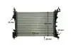 CR1121000P Радіатор, система охолодження двигуна MAHLE / KNECHT підбір по vin на Brocar