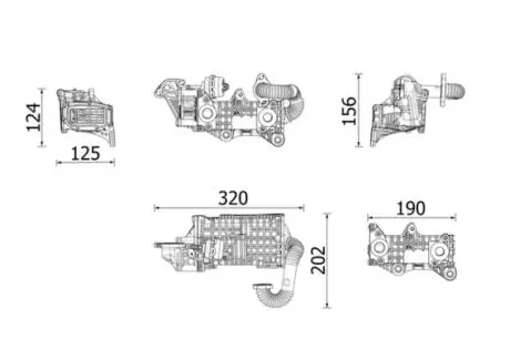 CE43000P Автозапчастина MAHLE / KNECHT подбор по vin на Brocar