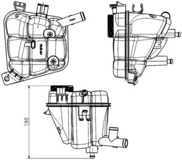 CRT231000S Автозапчастина MAHLE / KNECHT підбір по vin на Brocar