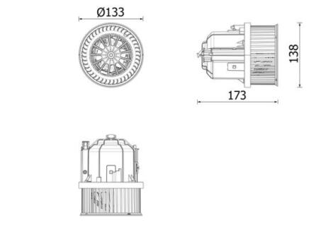 AB337000P Автозапчастина MAHLE / KNECHT підбір по vin на Brocar