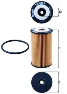 OX401DA Автозапчасть MAHLE / KNECHT підбір по vin на Brocar
