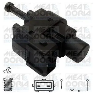 35022 Перемикач стоп-сигналу MEAT&DORIA підбір по vin на Brocar