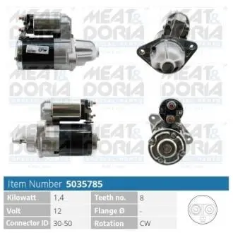 5035785 Автозапчастина MEAT&DORIA підбір по vin на Brocar