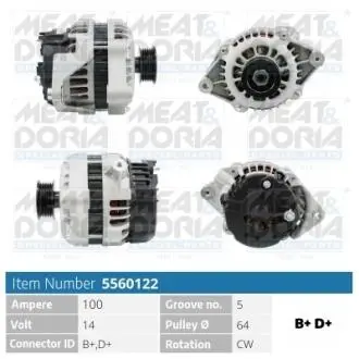 5560122 Автозапчастина MEAT&DORIA підбір по vin на Brocar