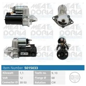 5015033 Автозапчастина MEAT&DORIA підбір по vin на Brocar