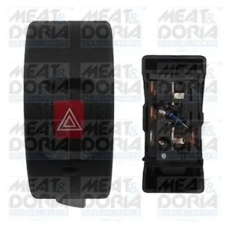 23602 Вимикач аварійної світлової сигналізації MEAT&DORIA подбор по vin на Brocar