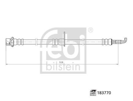 183770 Автозапчастина FEBI BILSTEIN підбір по vin на Brocar